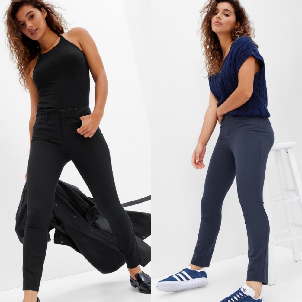 GAP FACTORY • 2 Pair Bi-Stretch Skinny Pants